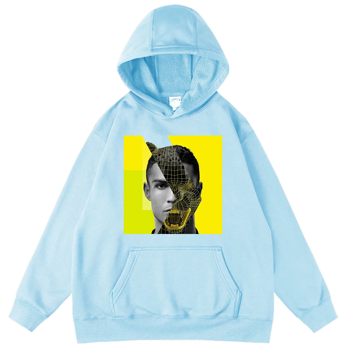 

CR7 Cartoon Cristiano Ronaldo Print Men's Oversized Hoodies Pullover hoody 2021 Autumn Male Tops Mens Hooded Sweatshirts Hoodie