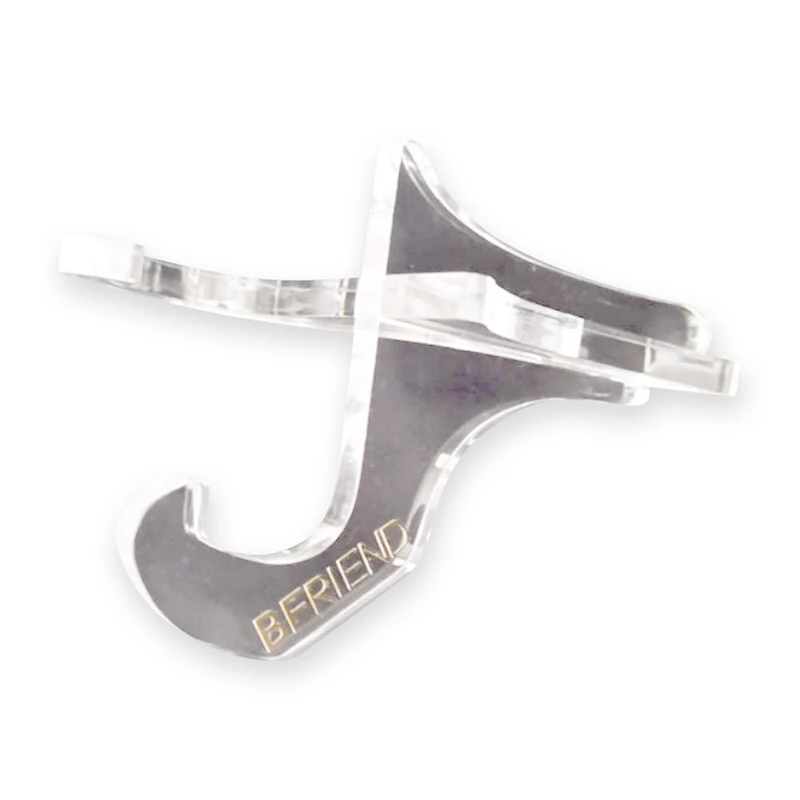 

Подставка для пианино BFRIEND прозрачная, портативный держатель для калимбы, для большого пальца, 10 клавиш, 17 клавиш