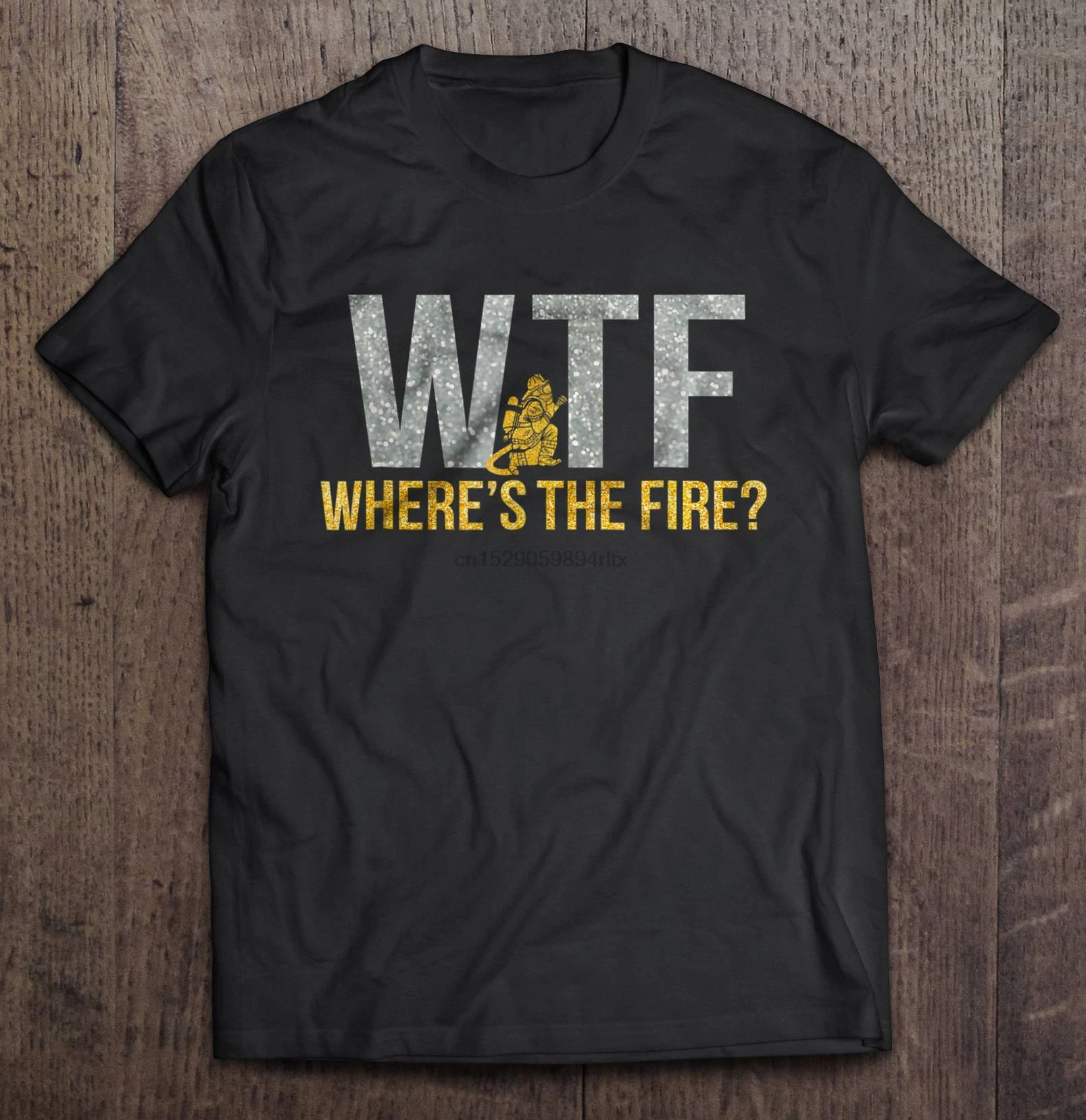 Мужская забавная футболка модная WTF женская пожарного из фильма Где The Fire|Мужские