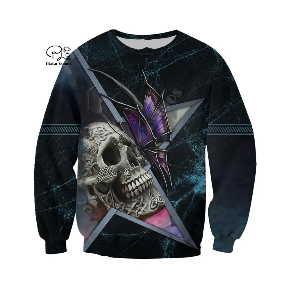 Новинка пуловер в стиле Харадзюку PLstar Cosmos с забавным призраком готическим