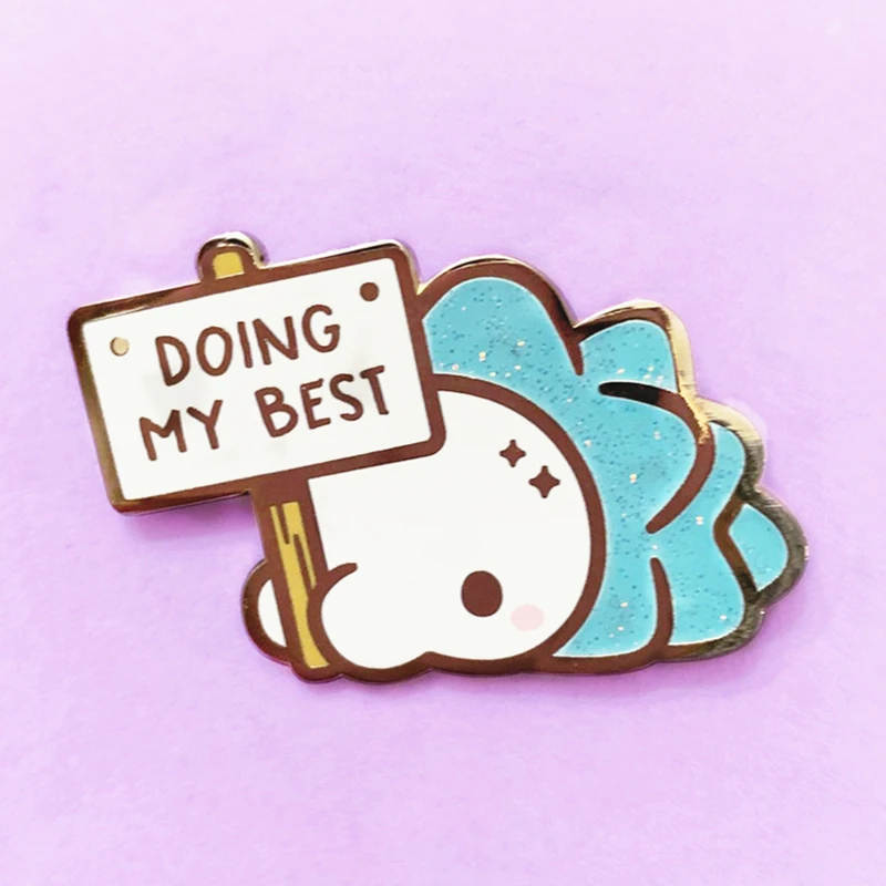 Брошь в виде мультяшных эльфов Snom металлические эмалированные значки броши на