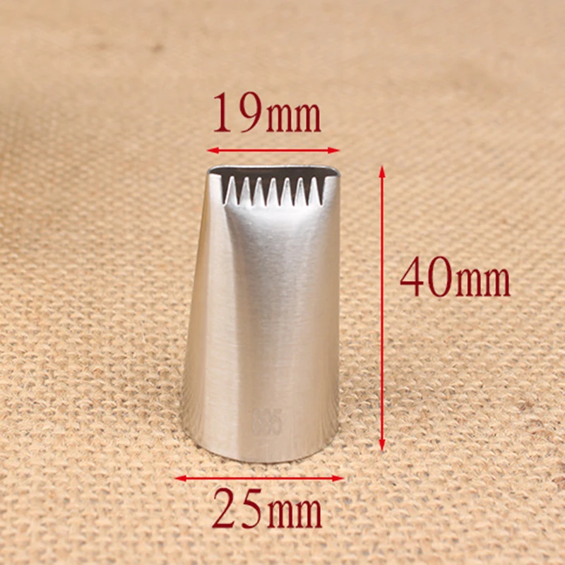 #895 нержавеющая сталь DIY Weave насадки для кондитерского мешка Кекс Торт