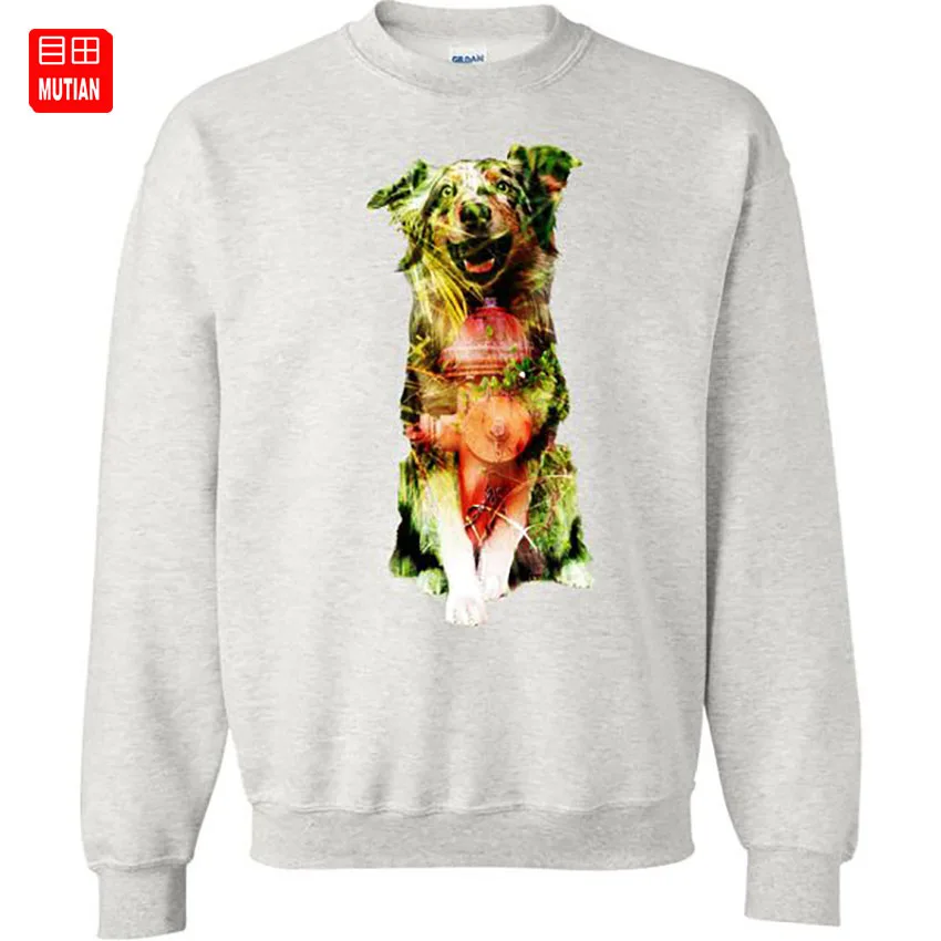 Счастливый щенок пожарный гидрант спасательная собака футболка двойное