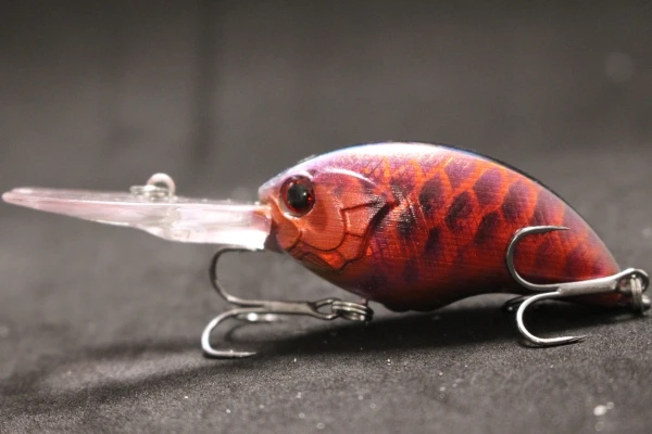 HC733X441 wLure 11g 8.5cm Deep Water Real Skin Painting Tight Floating Crankbait Cutting Blade Treble Hooks Fishing Lures HC733 - Цвет: HC733X441