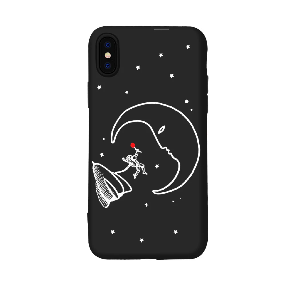 Креативный абстрактный чехол для iphone 11 Pro SE2020 X XS XR Max мягкий силиконовый из ТПУ iPhone