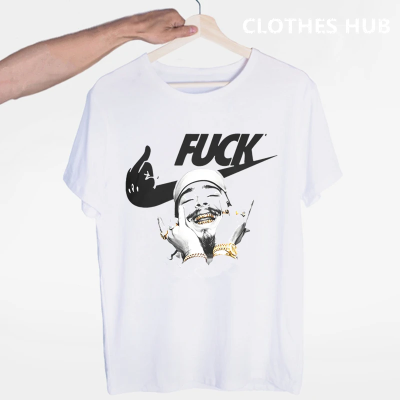 Post Malone Hip Hop T-shirt O-Neck Short Sleeves Summer Casual Fashion Unisex Men And Women Tshirt