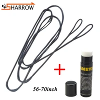 sharrow archery 121416strands bowstring recurve bow replacement string for 56 70 bow hunting shooting accessories bow string
