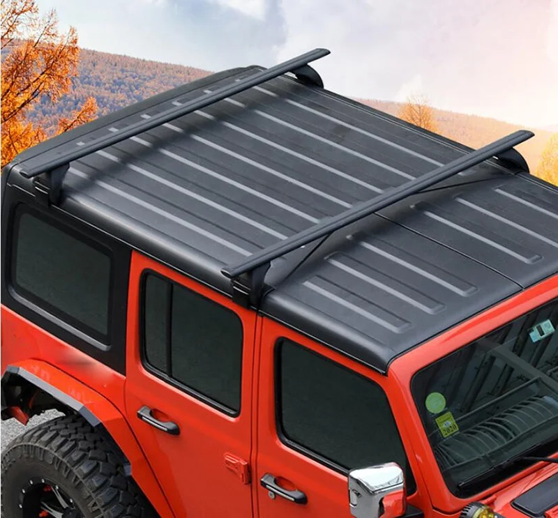 Для Jeep Wrangler JL JK 2007-2021 автомобильная алюминиевая рейка на крышу поперечная для