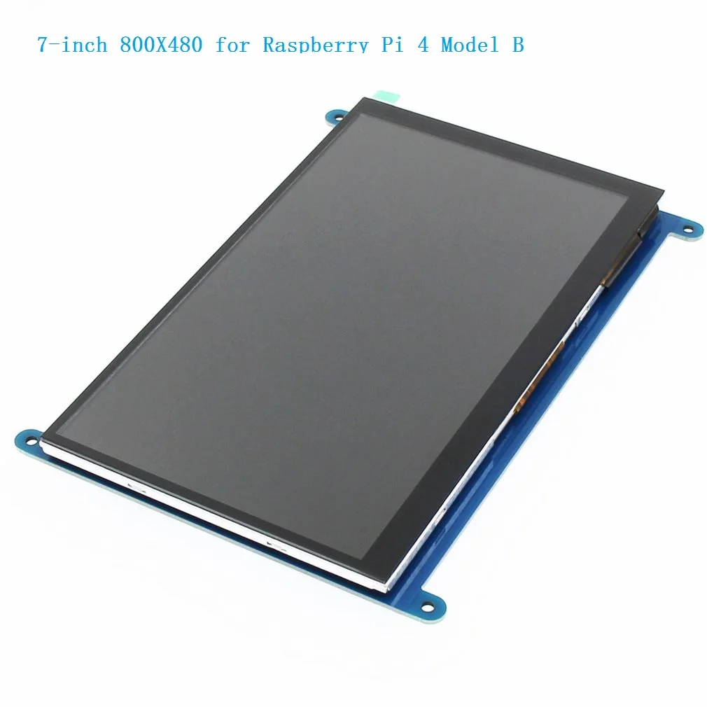 Capacitive screen 7/5/4/3,5-дюймовый ЖК-монитор HDMI 1024X600 HD сенсорный экран емкостный сенсорный экран для Raspberry Pi 4 Модель B 3B+/3B/2B/B+ сенсорный экран - Цвет: Capacitive screen
