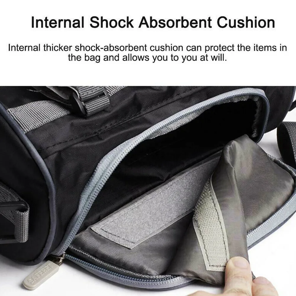 

Large Bicycle Bags Handlebar Front Tube Waterproof Bike Phone Bag Touch screen Pack For Student Women Girl Accessories Cycling