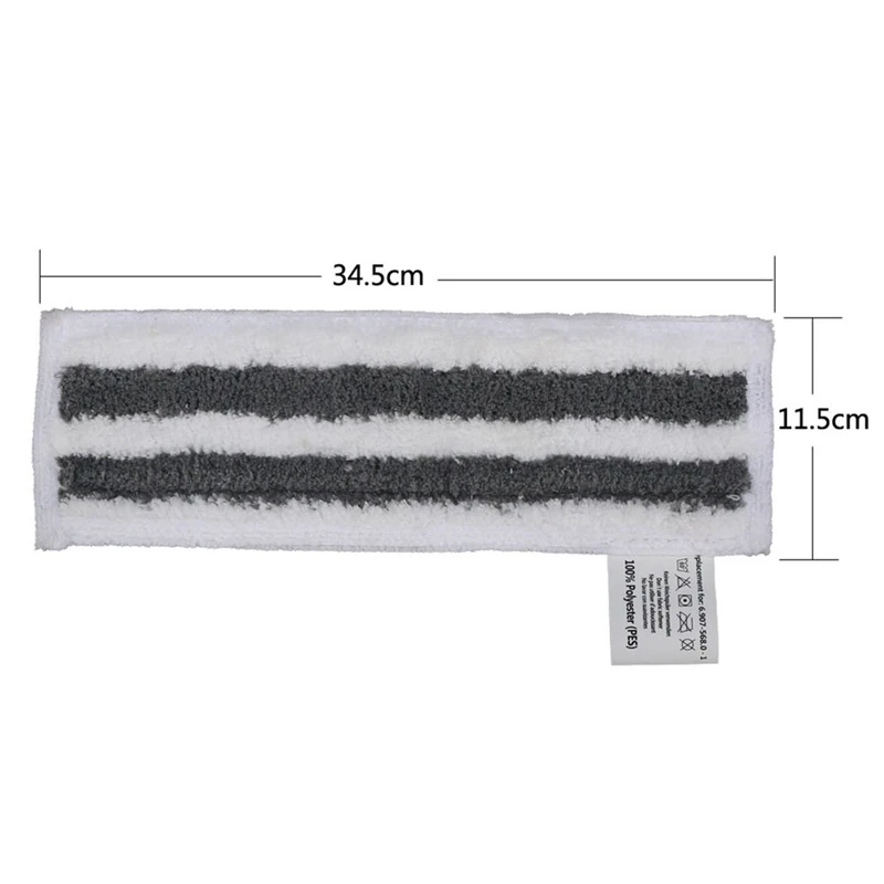 

2Pcs Floor Cloth Pads Set for Karcher EASYFIX SC3 SC4 SC5 Steam Cleaner Replacement Home Appliance Cleaning