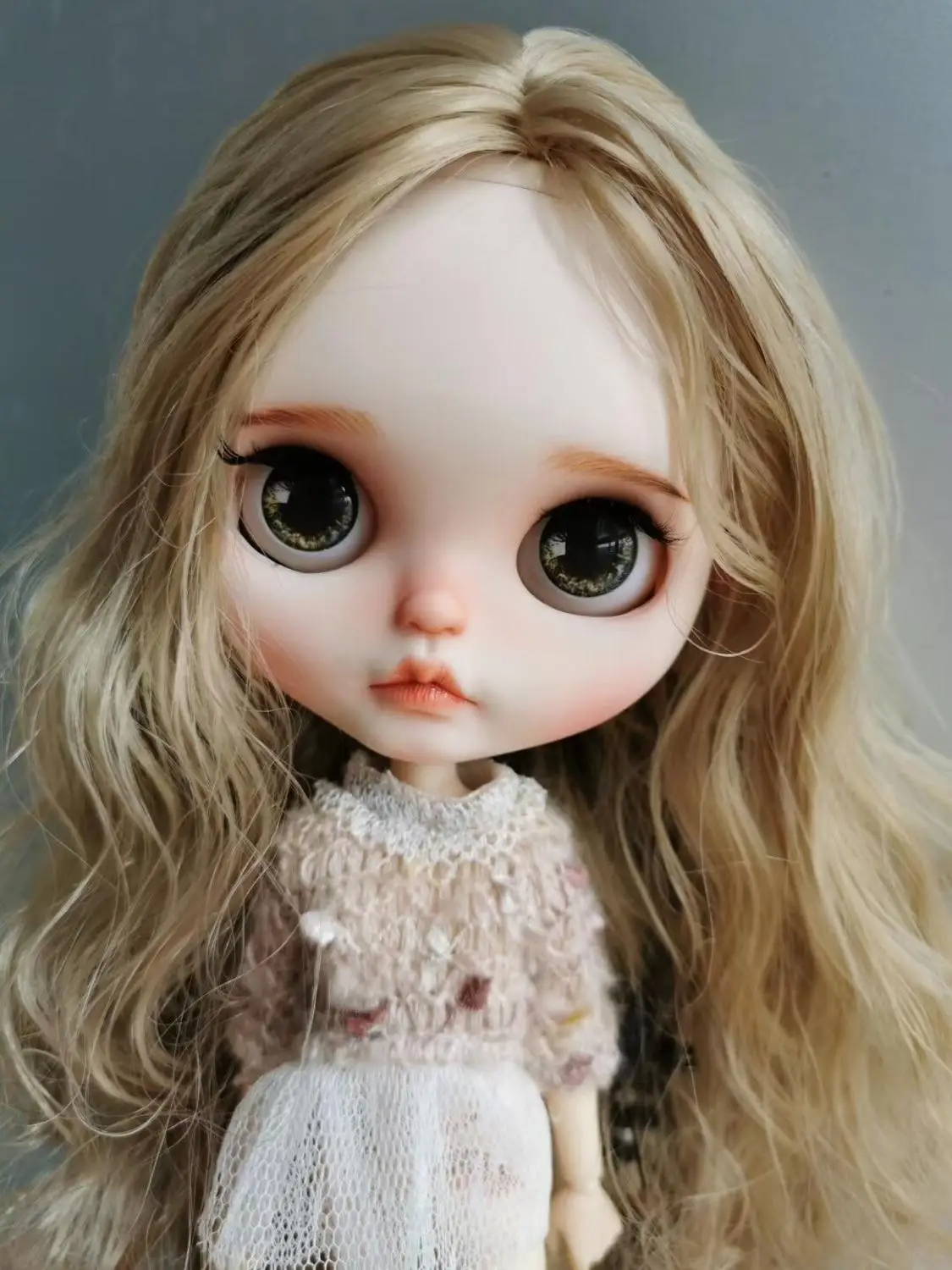 make up 1 Предпродажа изготовление на заказ кукла Сделай Сам Обнаженная кукла blyth 20190904 - Цвет: make up 1