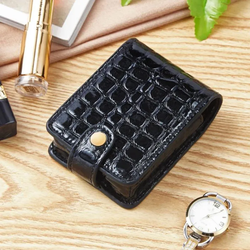 Portable Makeup Organizer Women Girls Mini Lipstick Bag With Mirror Beauty Cosmetics Lipsticks Holder Case Accessories Supplies