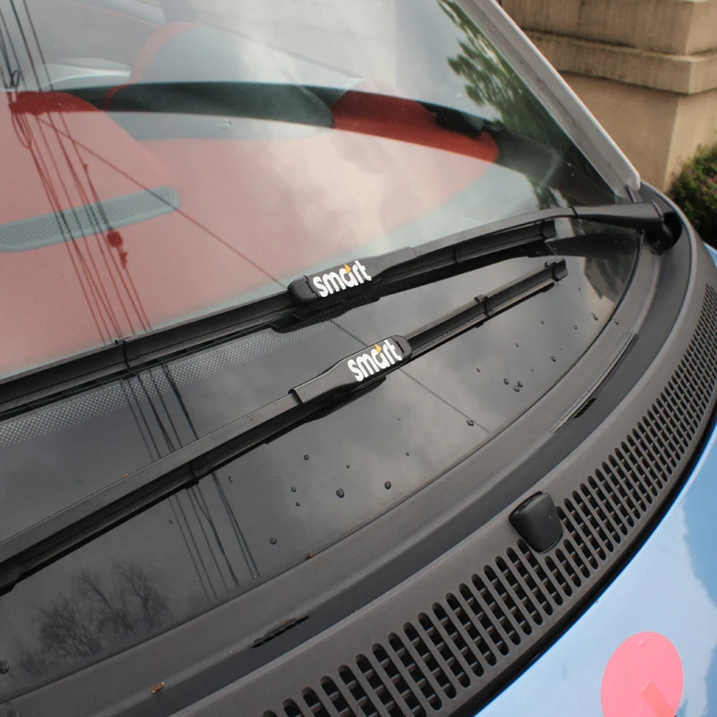 4 шт. автомобильные наклейки для стеклоочистителя Smart Fortwo Forfour 453 451 450 Roadster Crossblade