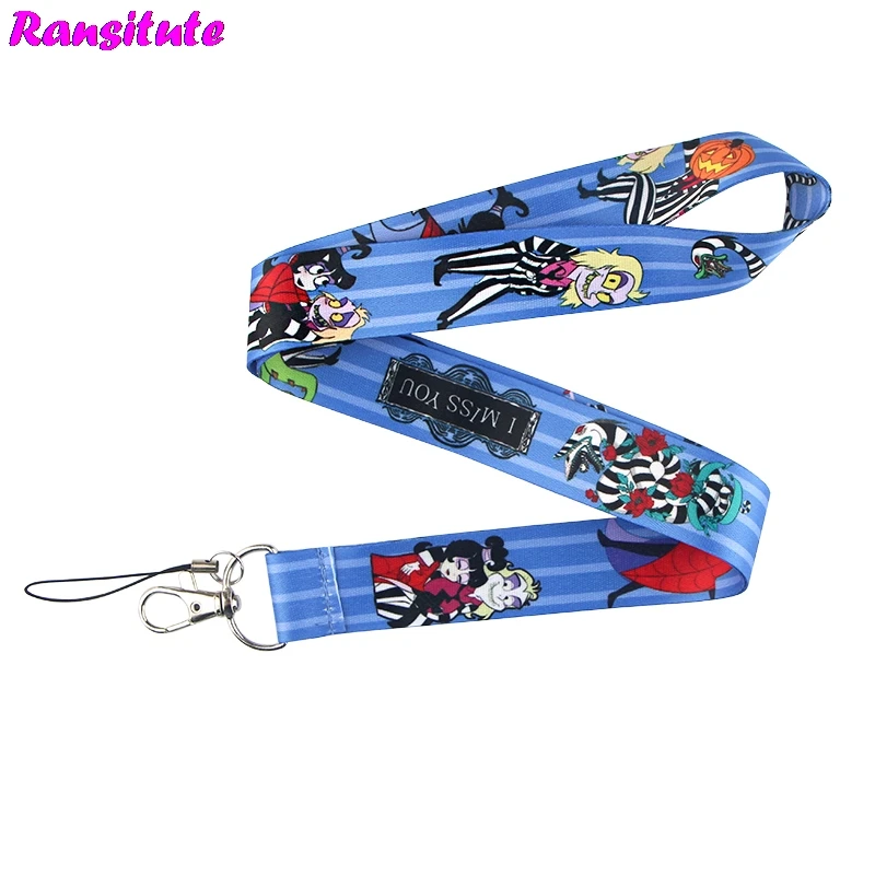 Ransitute дерево строптивый шнур Ключ ID карта телефон ремень USB держатель значок