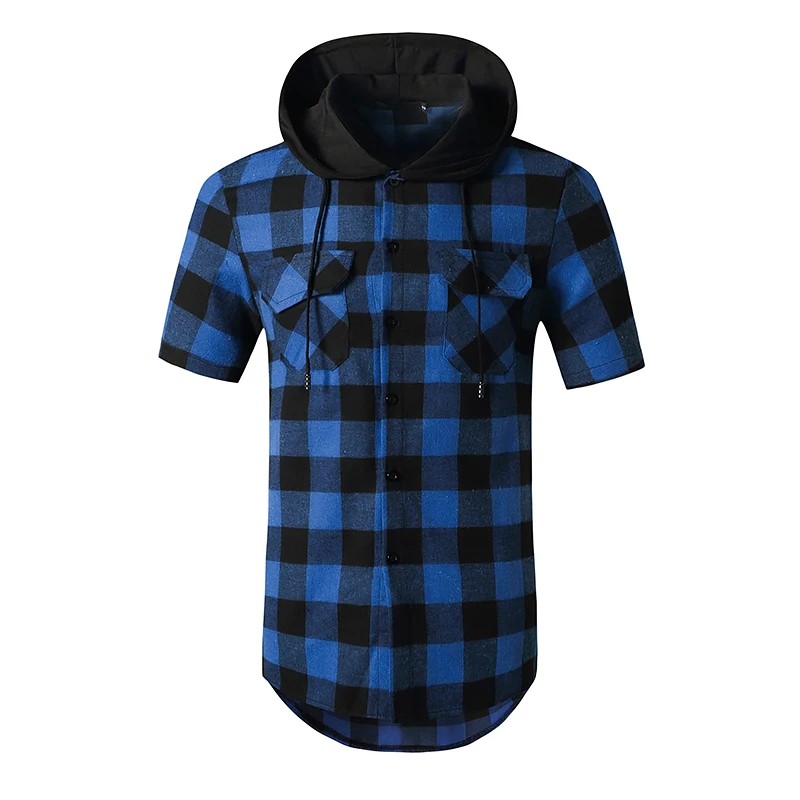 Hipster Harajuku Shirt Men Hip Hop Streetwear Shirt Male