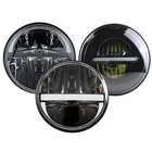 FADUIES 7-дюймовая светодиодная фара для проектора, 7-дюймовая круглая светодиодная фара для Мотоциклов Harley- FLS, FLSTF, FLSTN Touring Trike