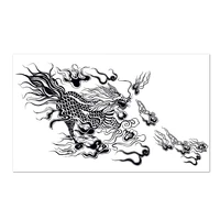 brdwn the lost tomb notes the muse kylin zhang zhang qishan xiao ge cosplay tattoo stickers