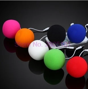 

by dhl or ems 500 pieces wholesale new Music Balloon Mini speakers For mp3 mp4 player Cell Phone Portable speaker 5 Colors