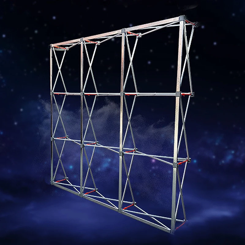 Алюминиевый цветочный Настенный Складной стенд рамка для свадебных фонов прямой