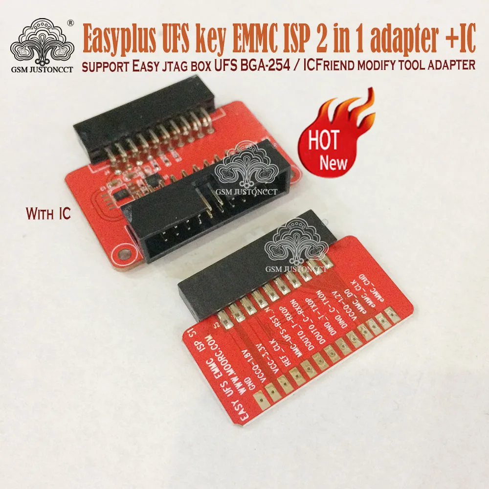 Адаптер Easy plus UFS key EMMC ISP 2 в 1 с поддержкой IC | Мобильные телефоны и аксессуары