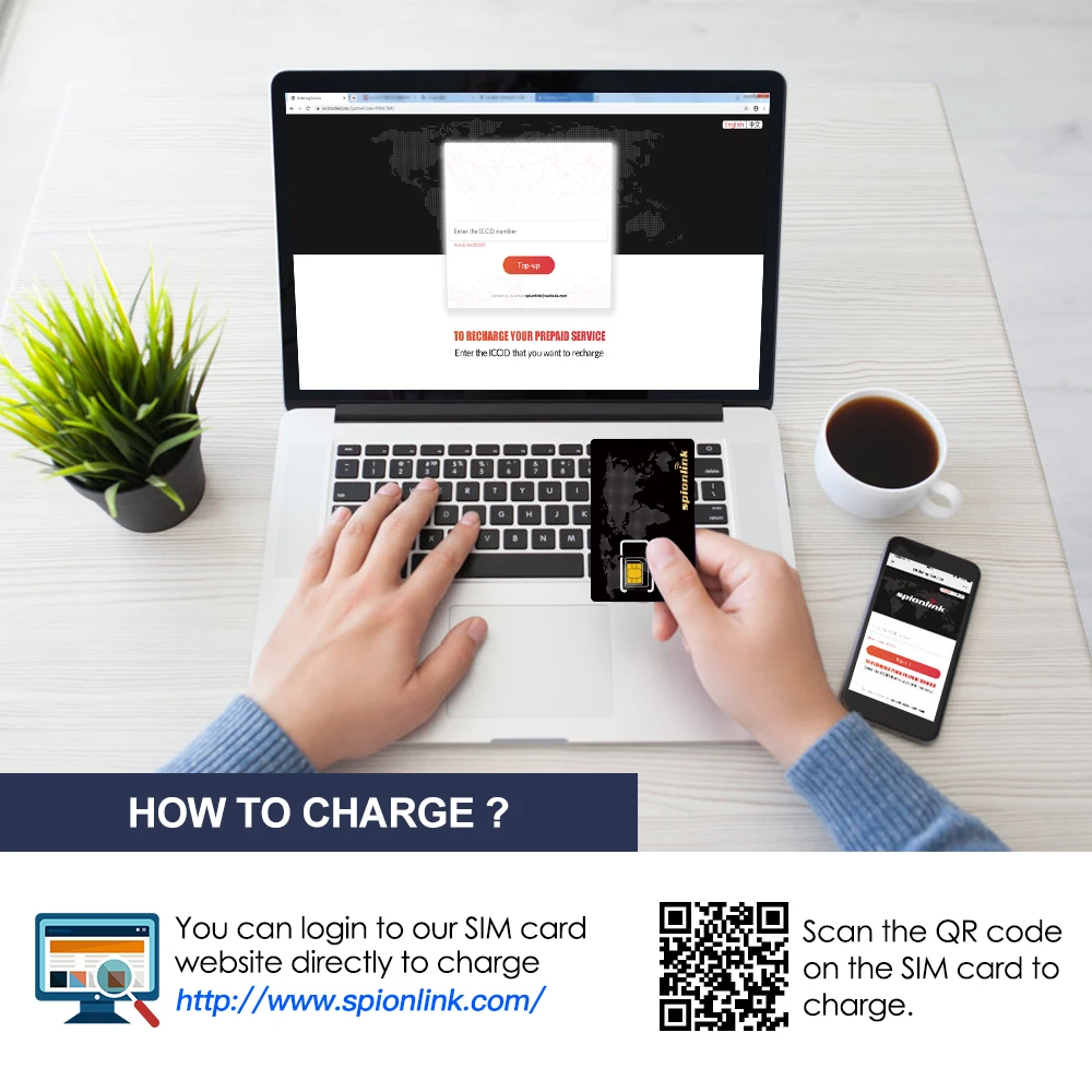 Только SIM-карта Spionlink для всех моделей GPS-трекеров MiCODUS таких как