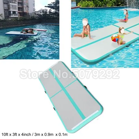 Надувной мини коврик для воздушной Дорожки 1 3 м с насосом DWF надувные коврики