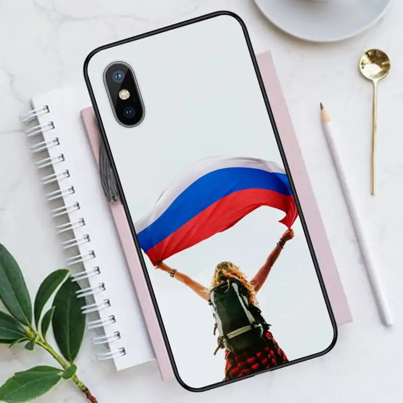 

Russian flag simple Phone Case for iPhone 11 12 mini pro XS MAX 8 7 6 6S Plus X 5S SE 2020 XR