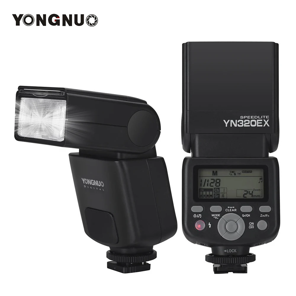 

Беспроводная вспышка YONGNUO YN320EX TTL Master Slave Speedlite 1/8000s HSS GN31 5600K для Sony A7/A7R/A7S/A58/A99/A77 II/A6000