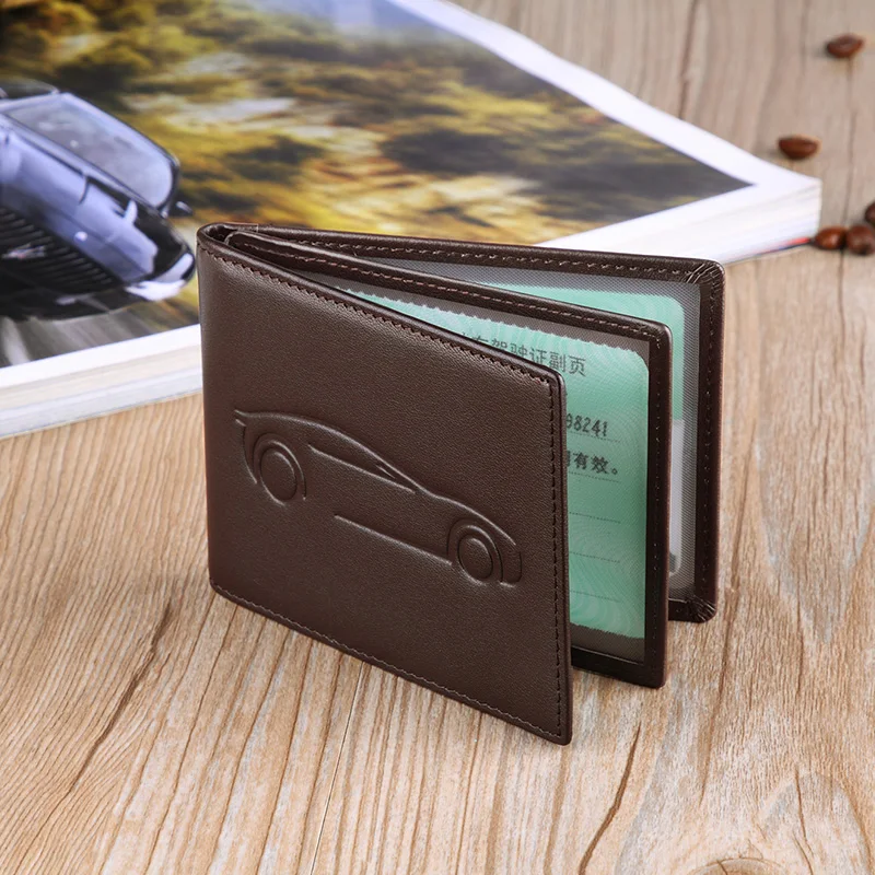 Мужской кошелек из натуральной кожи с отделением для карт | Багаж и сумки