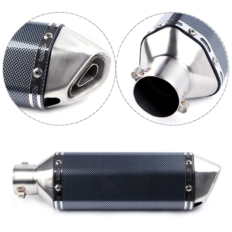 

Motorcycle Exhaust Muffler Full sytem slip on For Keeway RKF 125 RKF125 Exhaust Muffler Escape