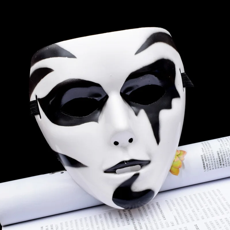 Маскарадная маска для Хэллоуина товары вечерние взрослых и детей праздничная