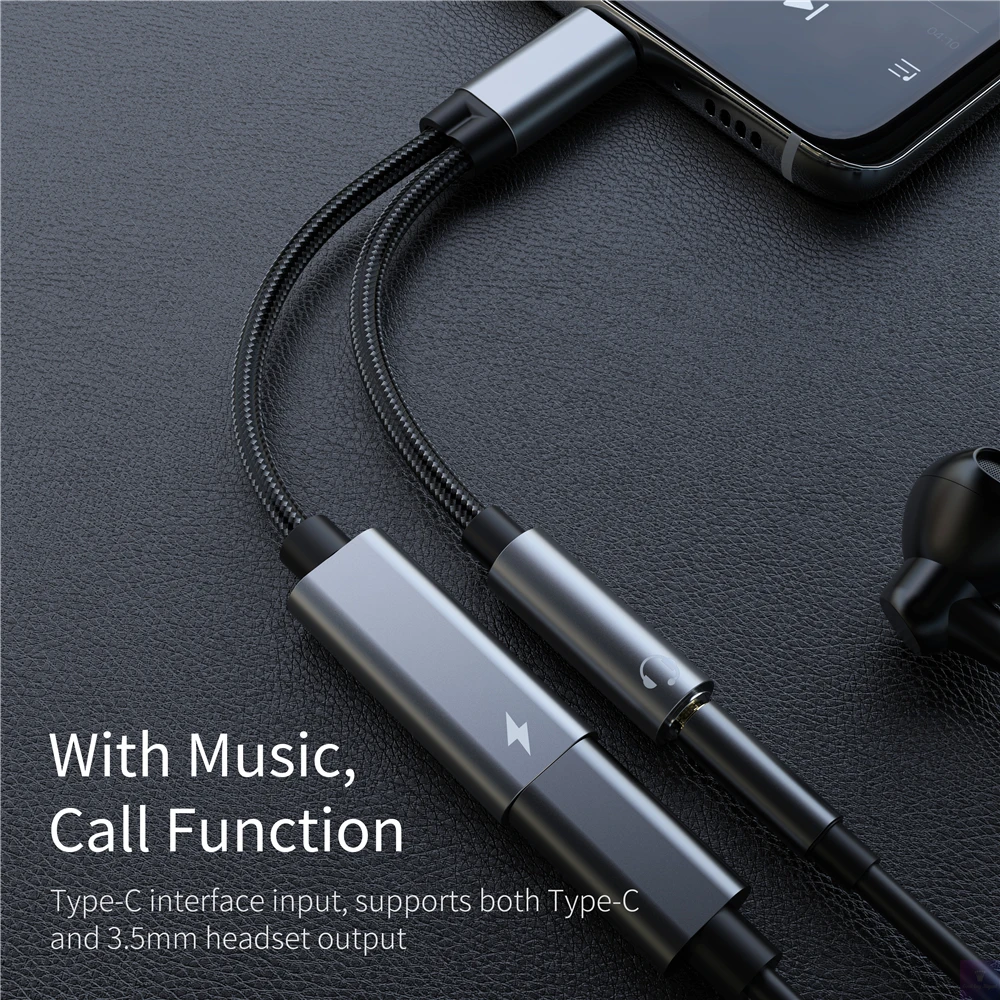 Cena USB C Do 3,5 Mm Słuchawki I Adapter Do ładowania Rozdzielacz Typu C DAC Aux PD Szybkie ładowanie Dla Google Pixel 4 4XL 3 3XL Samsung Galaxy Note 20 S20 S20+ S10 Huawei P40 Mate 40 P30 Mate 30 Mate 20 Honor Xiaomi IPad