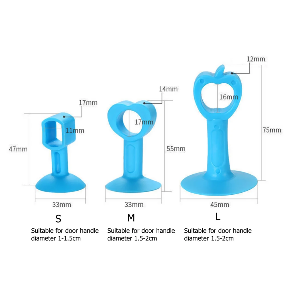 Мягкая резиновая прокладка случайного цвета для защиты настенной двери крыла