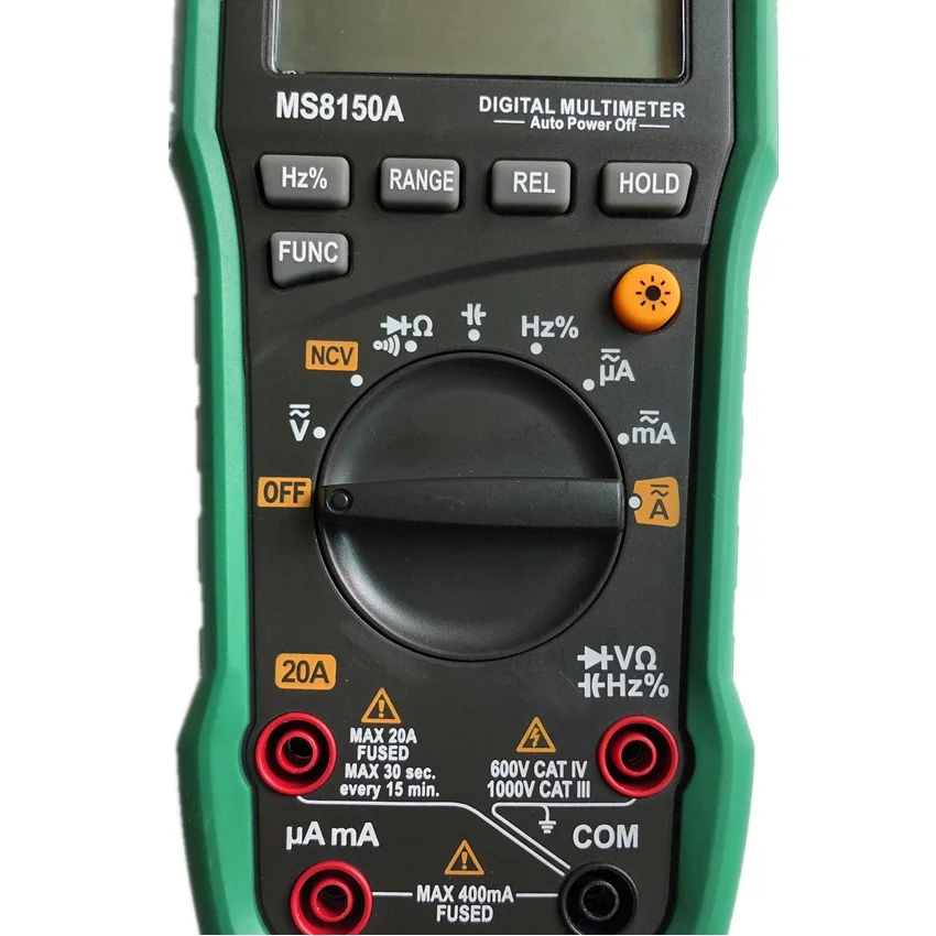 Mastech MS8150A цифровой 4000 отсчетов Авто Диапазон мультиметр напряжение сопротивление