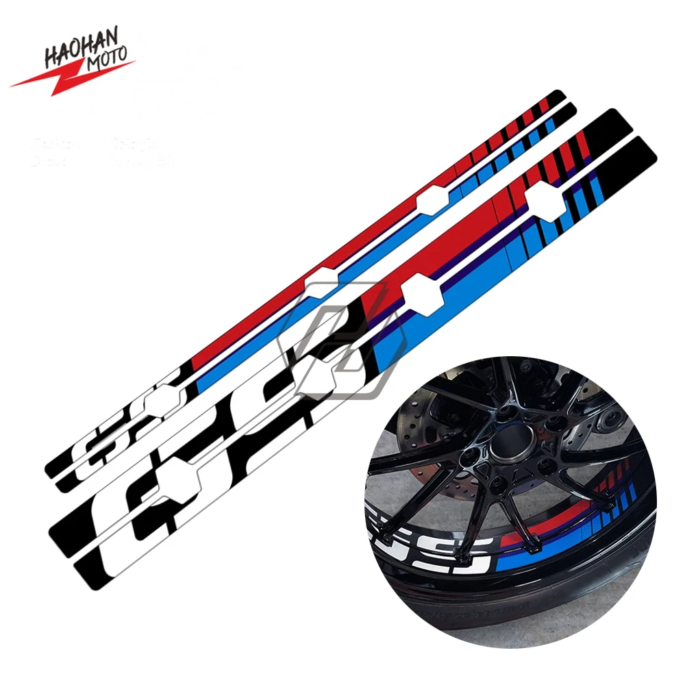 

For BMW R1200GS LC 2013-2018 and R1250GS 2019 Rim Decoration Motorcycle Wheel Reflective Decal