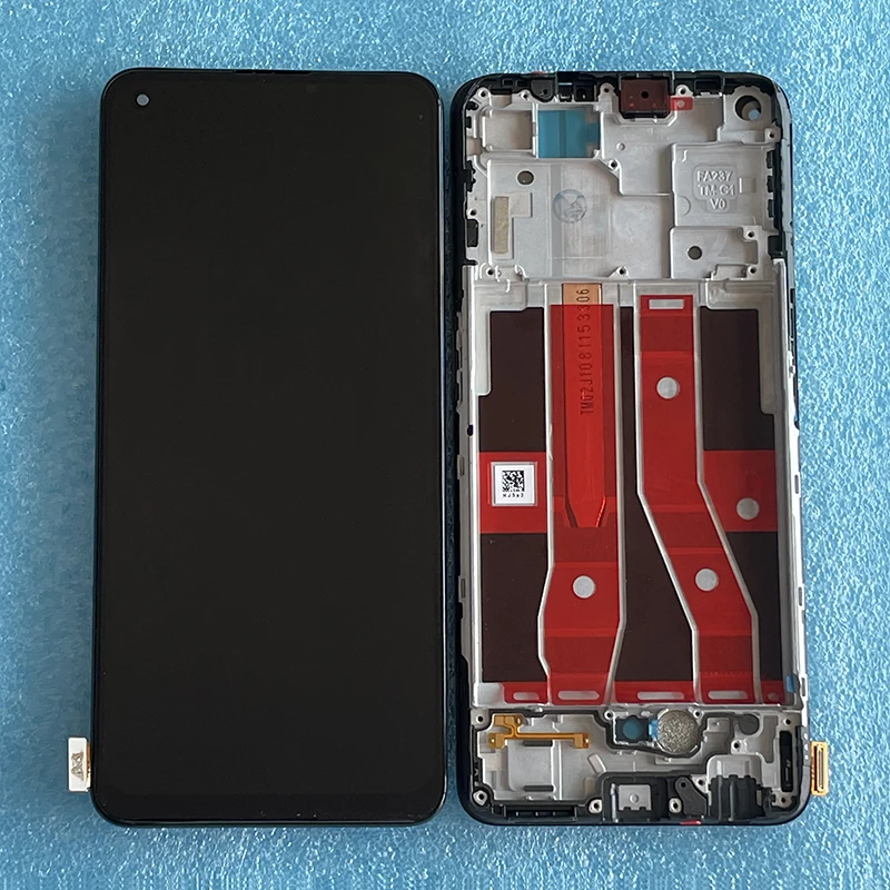 

6.43"Original Amoled For Oppo A74 4G A94 4G LCD Screen Display Frame Touch Panel Digitizer For OPPO Reno 4 SE Reno4 SE PEAM00