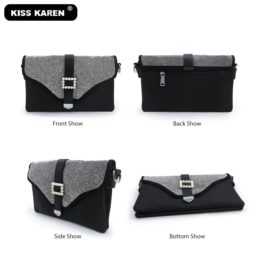 Стильные женские сумки через плечо из водонепроницаемого нейлона модная сумочка