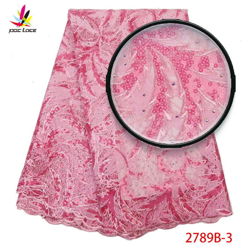

Golden Shining Sequins Lace Fabric Beaded French Laces Fabrics High Quality Tulle French Nigerian Lace Applique Dress XZ2789B-2