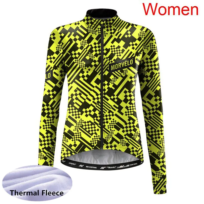 

Cycling Jersey Women New Pro Team UCI World Tour Winter Thermal Fleece Bike Shirt Long Sleeve Racing Tops Warmer Bicycle Uniform