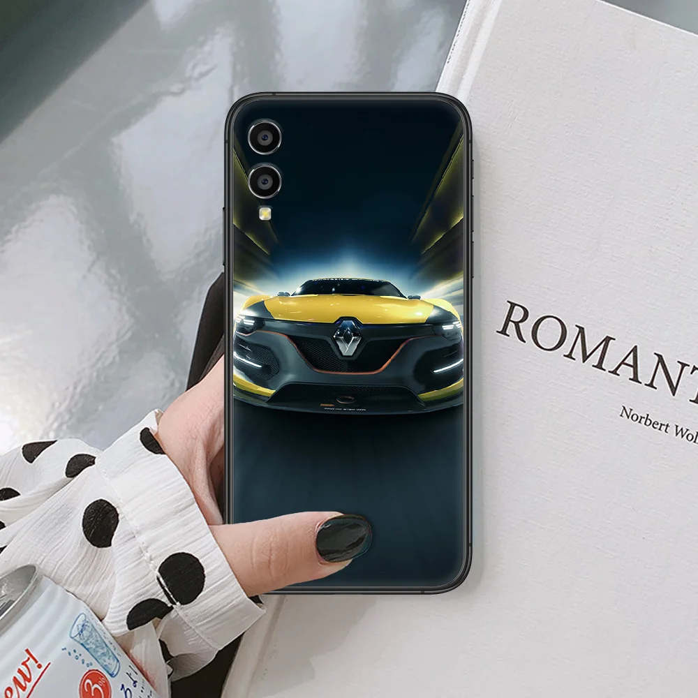 

Renault S.A Sport Car Phone Case For Huawei Honor 6A 7A 7C 8 8A 8X 9 9X 10 10i 20 Lite Pro Play black Waterproof 3D Back Tpu