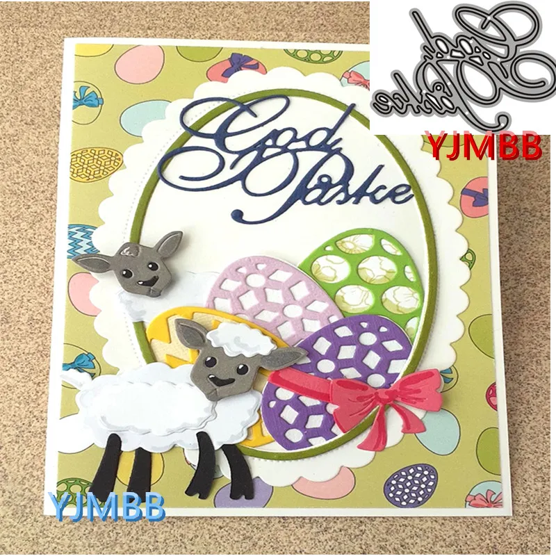 

YJMBB 2021 New English Alphabet Decoration Metal Cutting Mould Scrapbook Album Paper DIY Card Craft Embossing Die Cutting
