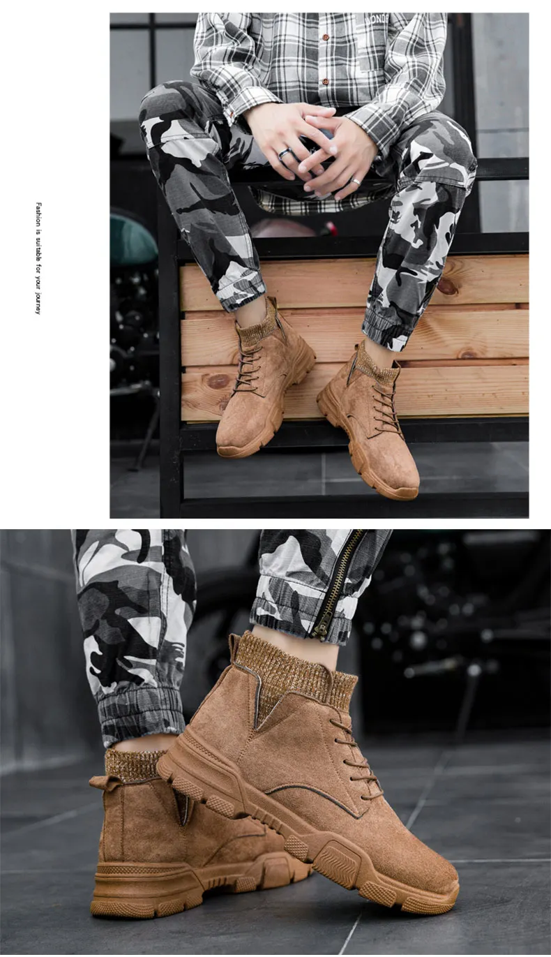 Мужская обувь высокого качества; дышащая обувь; zapatos hombre; цвет коричневый; ; мужские ботинки больших размеров; Водонепроницаемая осенне-зимняя Уличная обувь