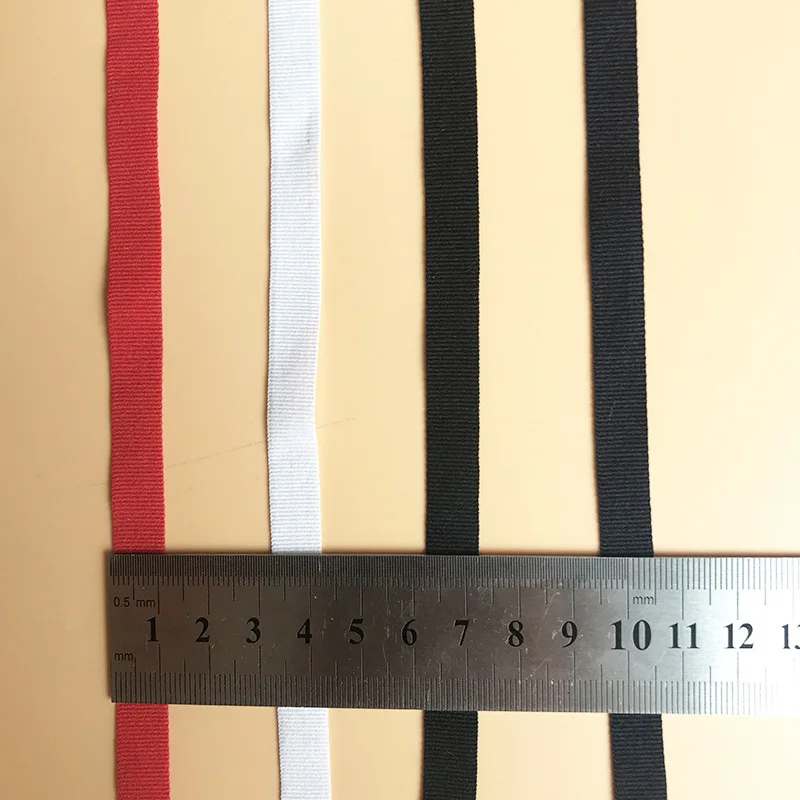 1 см микро-эластичная лента с горизонтальным принтом для задней части шеи