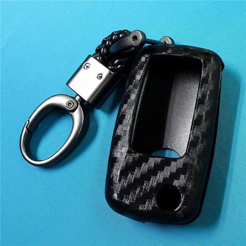 Чехол для автомобильного стайлинга чехол ключа Volkswagen Polo Tiguan VW Passat крышка Skoda