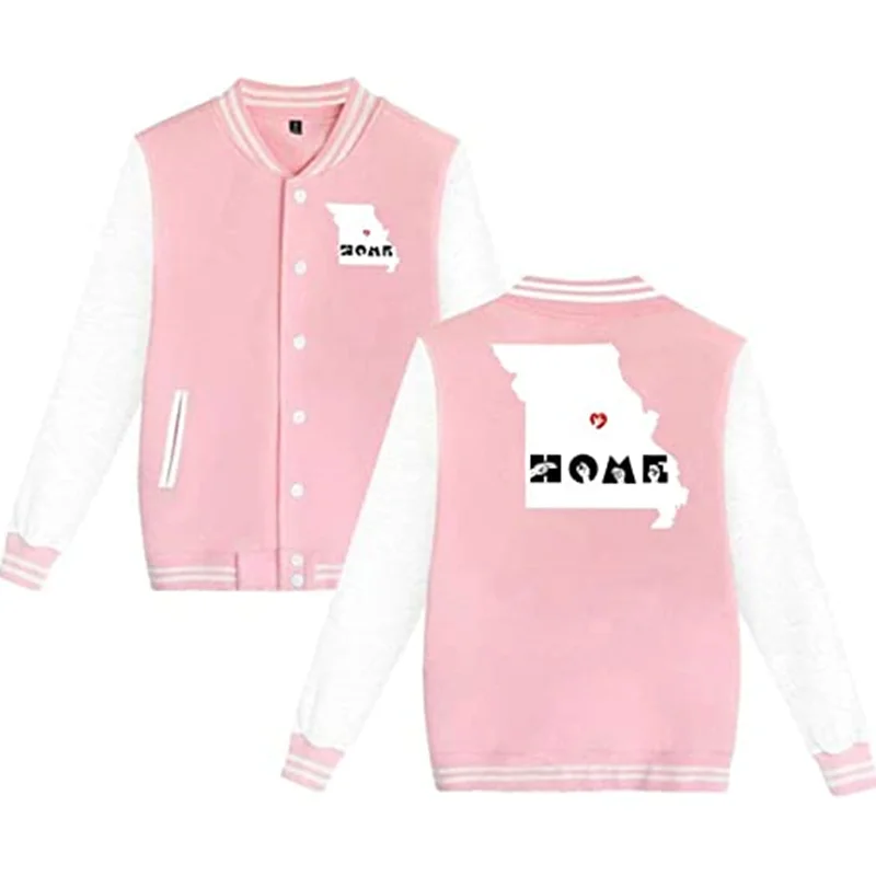 

Unisex Baseball Uniform Jacket Hoodie Sweater Sport Coat Sweatshirt
