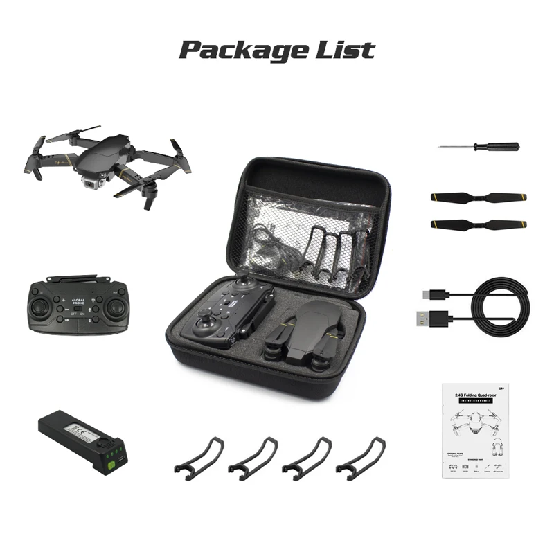 Дрон E58 Дрон EXA Дрон с HD камерой 1080P видео Дрон X Pro RC Вертолет FPV Квадрокоптер дроны VS Дрон E58 E520