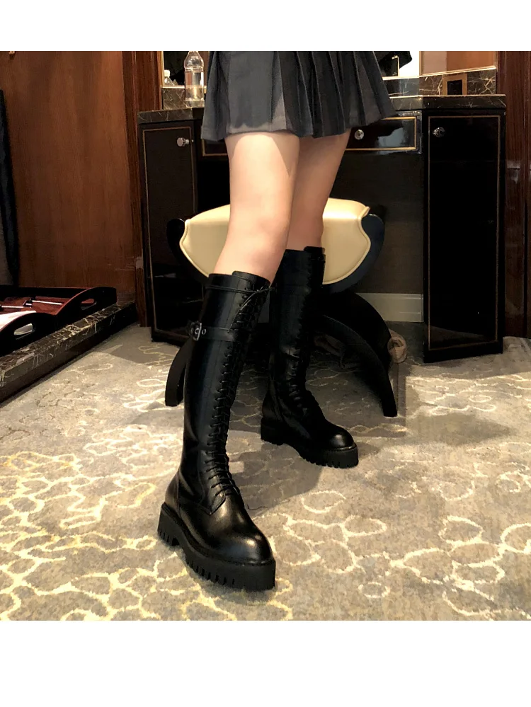 Г.; Botines Mujer; ботинки в стиле милитари; женские зимние ботинки; Botas Mujer; обувь на среднем каблуке; удобная женская обувь; модная обувь; zapatos De Mujer