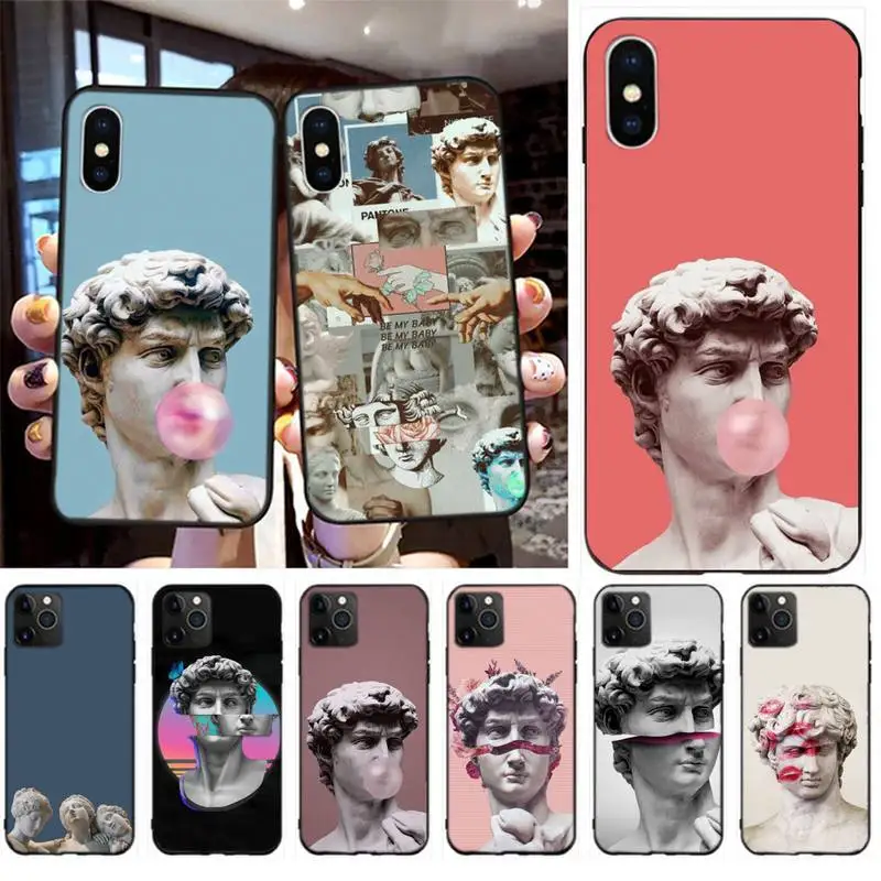 Альтернативный чехол для телефона с изображением статуи Давида Iphone 6 6s 7 8 Plus XR X XS