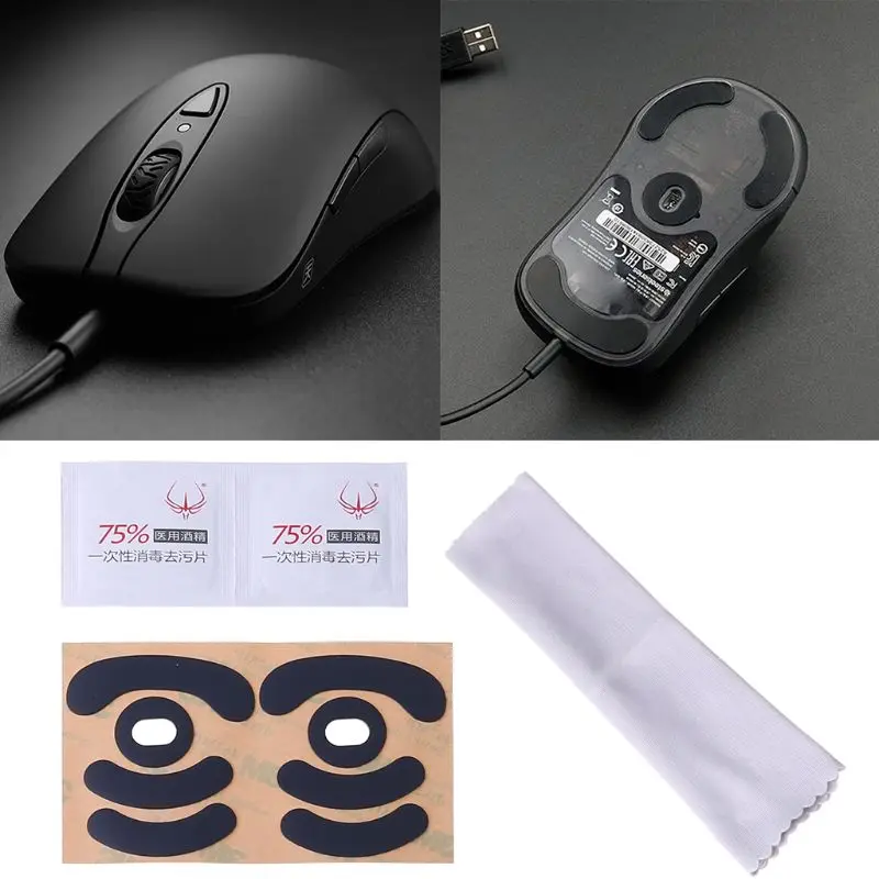2 комплекта горячей линии игры мышь ноги коньки для SteelSeries Sensei десять | Компьютеры